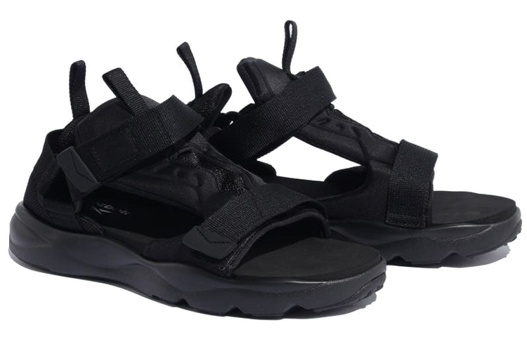 Lookbook Sandali Unisex Leggeri Reebok Furylite Neri Casual FY1602
