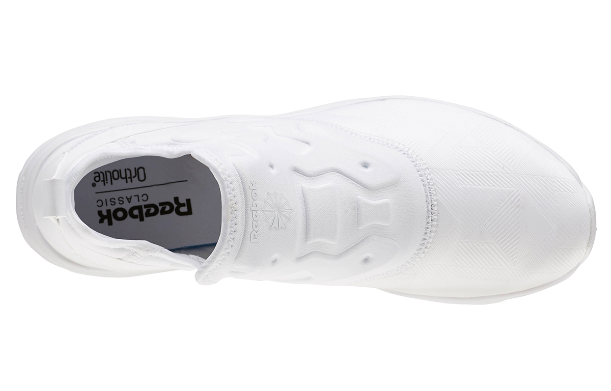 Shop Reebok Furylite Slip-On Scarpe Running Bianche Arco BD3082