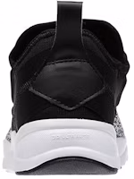 Shop Reebok Furylite Slip-On Lux 舒適透氣 低幫運動鞋 女款 黑白拼接
