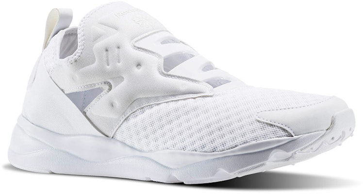 Reebok Furylite Slip-On Emb White Shoes/Sneakers BD4882 Lookbook Reebok Furylite Slip-On Emb White Shoes/Sneakers BD4882