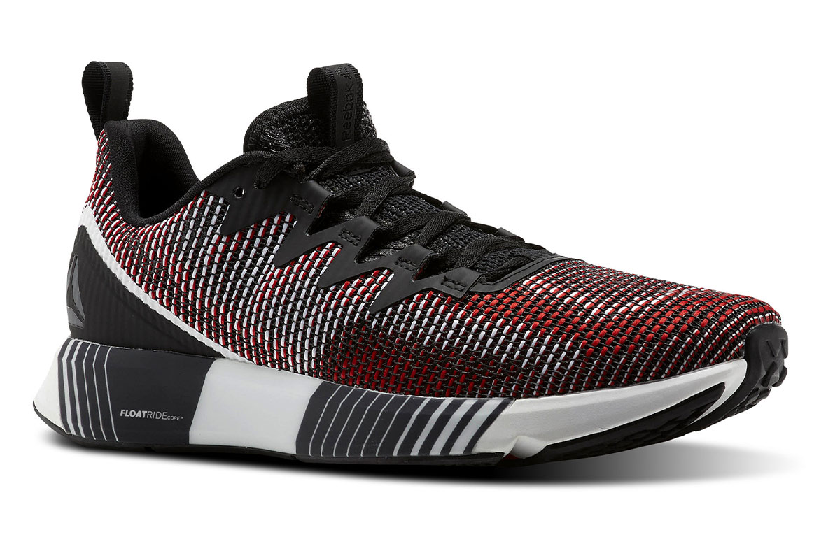 Lookbook Reebok Fusion Flexweave ''Noir Rouge'' CN2410