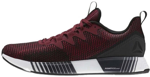 Reebok Fusion Flexweave 舒適透氣 低幫休閒跑步鞋 黑紅 Buy Reebok Fusion Flexweave 舒適透氣 低幫休閒跑步鞋 黑紅