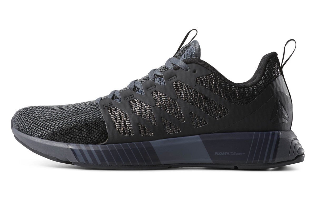 Reebok Fusion Flexweave Cage 'Black Running Shoes' CN8390