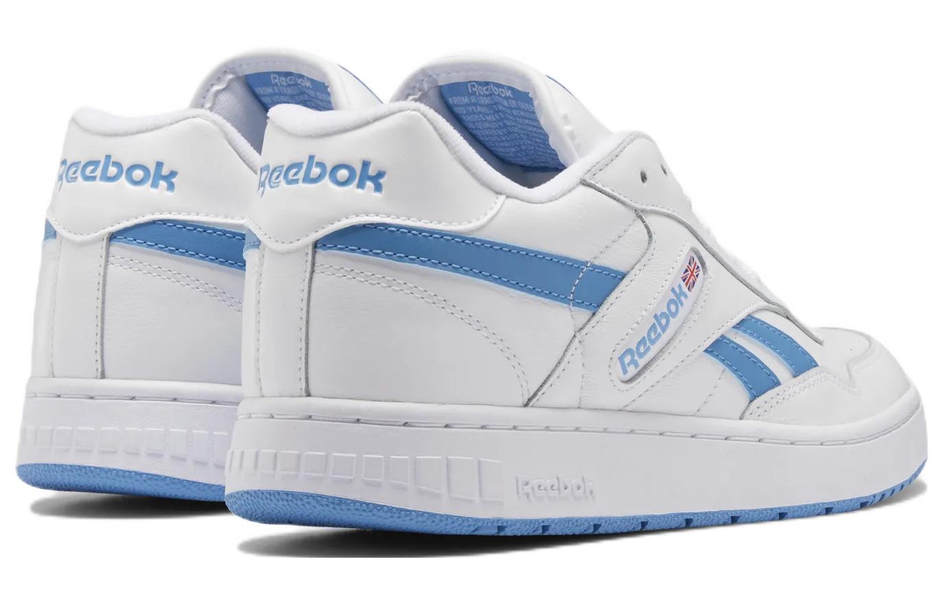 Shop Reebok BB 4000 耐磨 低筒 板鞋 男女款 白藍