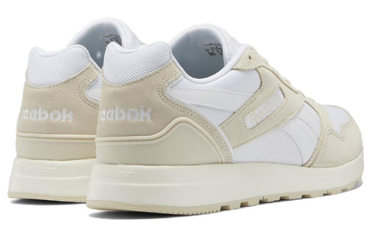 Shop Reebok GL1000 Cozy Low Tops White Brown GY5943