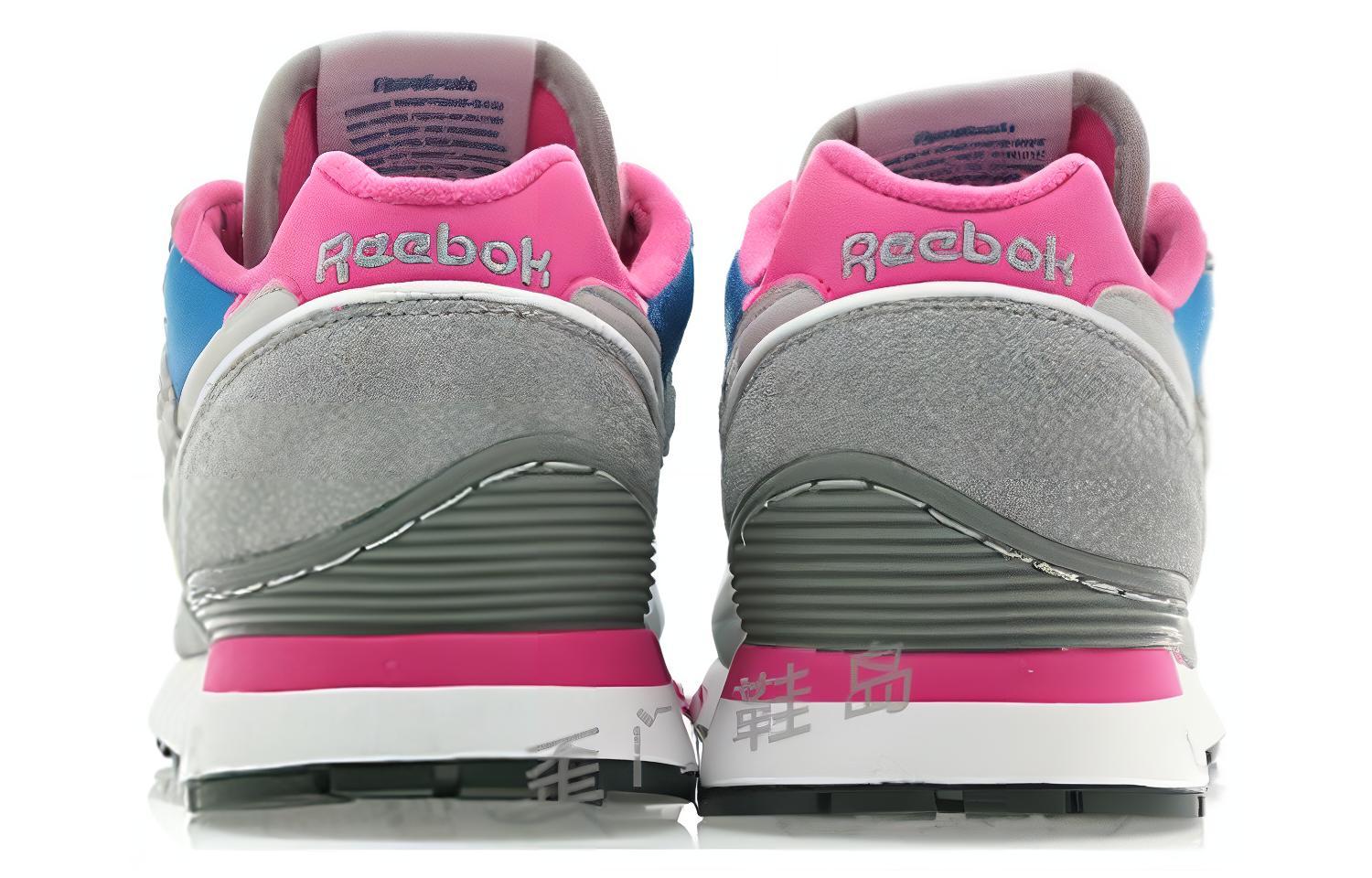 Shop Reebok GL6000 舒適 減震耐磨 低筒 跑步鞋 男女同款 灰藍粉