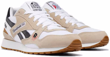 Lookbook BlackEyePatch x Reebok GL 3000 復古 低筒 跑步鞋 男款 白