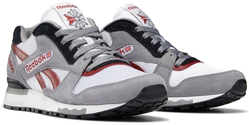 Reebok GL 6000 'Abu-Putih Merah Ember' GX0433 Lookbook Reebok GL 6000 'Abu-Putih Merah Ember' GX0433