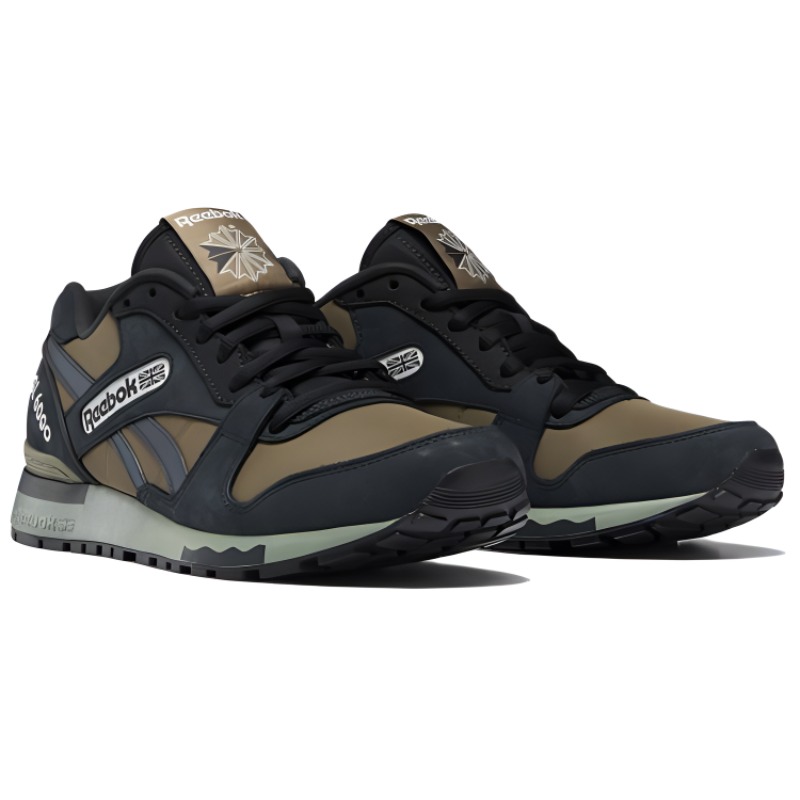 Lookbook Reebok GL 6000 'Reebok Eightyone Khaki' Kelabu Coklat GX1150