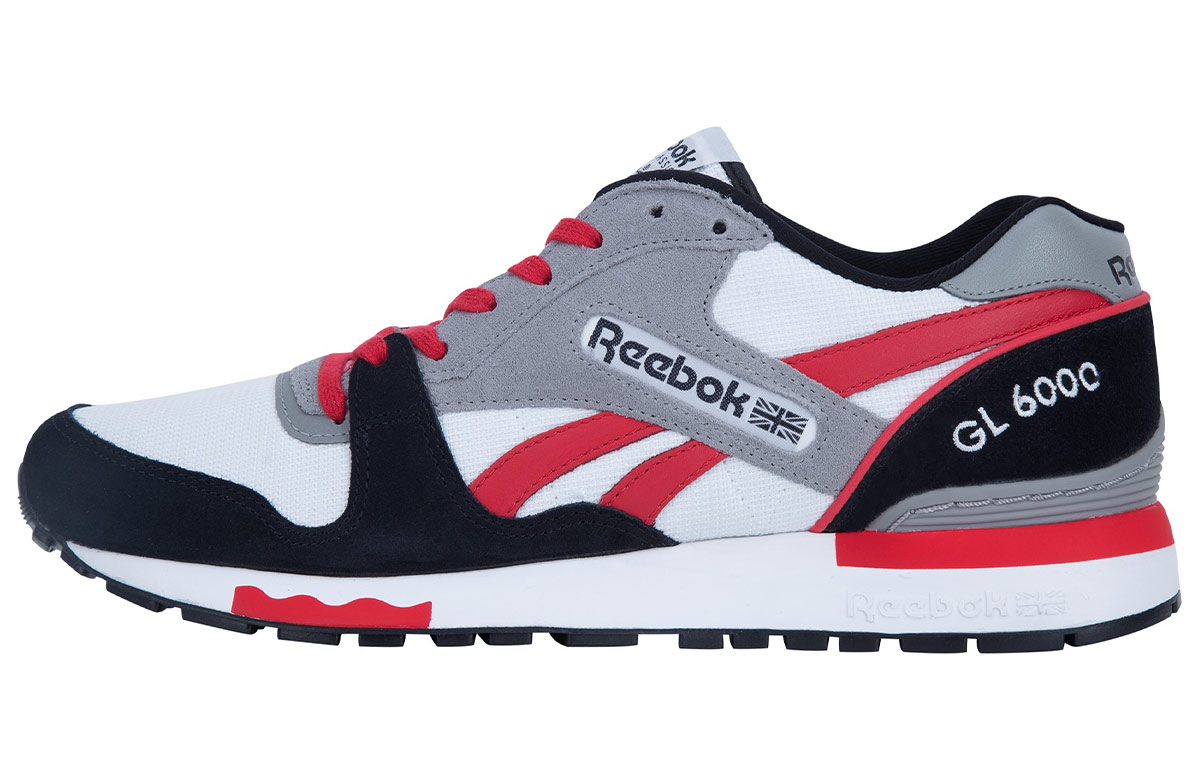 Reebok Gl 6000 Grey//Red 'Black' BS7260