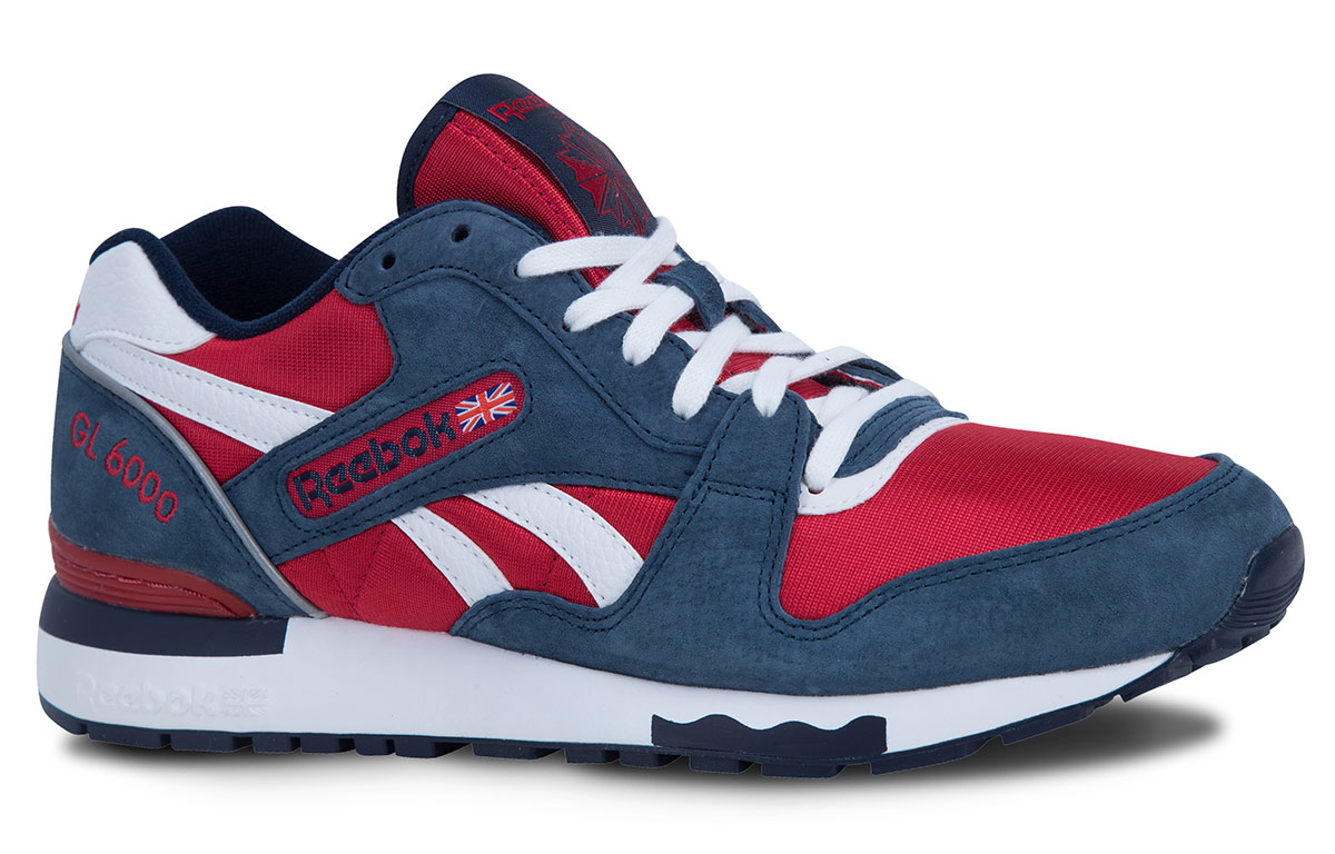 Lookbook Reebok Gl 6000 Shoes Blue/Red/White V59143