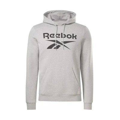 Reebok Grey Hoodie with Logo Graphic Print H54804