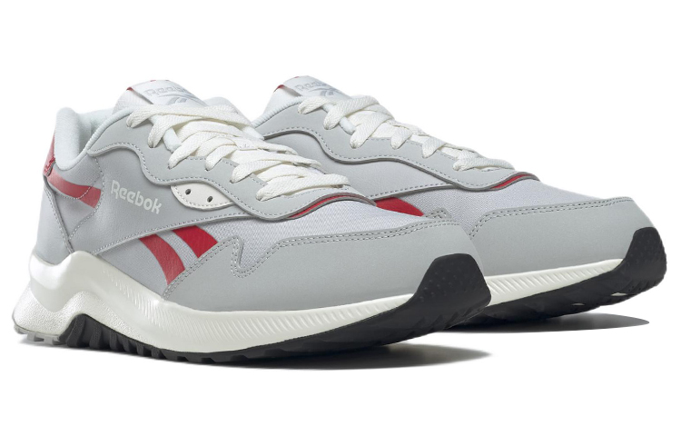 Lookbook Reebok Heritance Low Tops Verschleißfest Grau Rot GX6074
