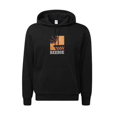 Reebok Hoodie Pullover Unisex Black HC0028