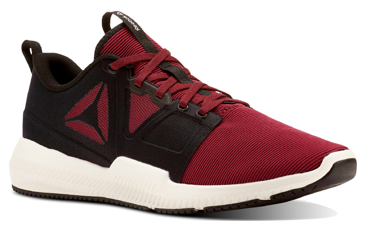 Lookbook Reebok 水力衝刺 Tr 低筒耐磨訓練鞋 酒紅色