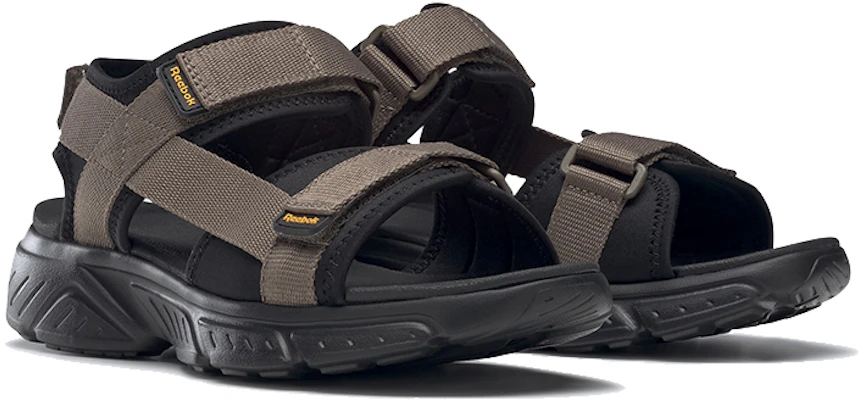 Reebok Hyperium Sandal TXT Bruin Zwart Comfortabele Open Teen Sport Sandalen GX1154 Lookbook Reebok Hyperium Sandal TXT Bruin Zwart Comfortabele Open Teen Sport Sandalen GX1154