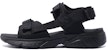 Reebok Hyperium Sandal TXT Ringan Bernafas Minimalis Unisex Sandal Hitam GX1153