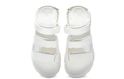 Reebok Hyperium Sandal Velcro Open Toe Flat Heel Sports White Sandals