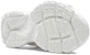 Sandal Sukan Reebok Hyperium Velcro Putih dengan Tumit Rata Terbuka GX7848