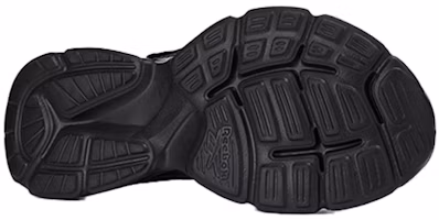 Sizing Reebok Hyperium Slide 運動休閒時尚 沙灘涼鞋 男女同款 黑灰