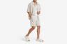 Order Reebok PERIUM SLIDE 織物合成革 舒適 沙灘涼鞋 男女同款 米色