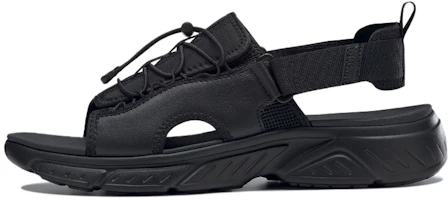 Reebok Hyperium Slides Athleisure Casual Sports Sandals Unisex Black GV7080 Reebok Hyperium Slides Athleisure Casual Sports Sandals Unisex Black GV7080