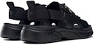 Shop Reebok Hyperium Slides Sandal Sukan Kasual Uniseks Hitam GV7080