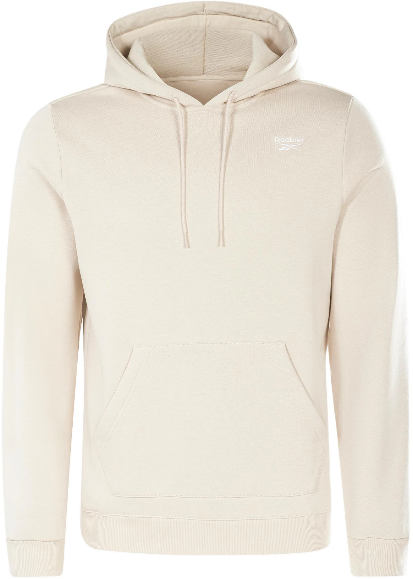 reebok-identity-fleece-hoodie-beige-casual-pullover-sweater-gr-9194
