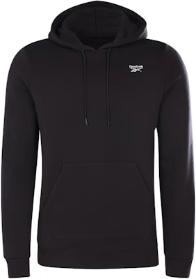 Sudadera con Capucha Reebok Identity Fleece Negra Casual Color Sólido GR9197 Buy Sudadera con Capucha Reebok Identity Fleece Negra Casual Color Sólido GR9197