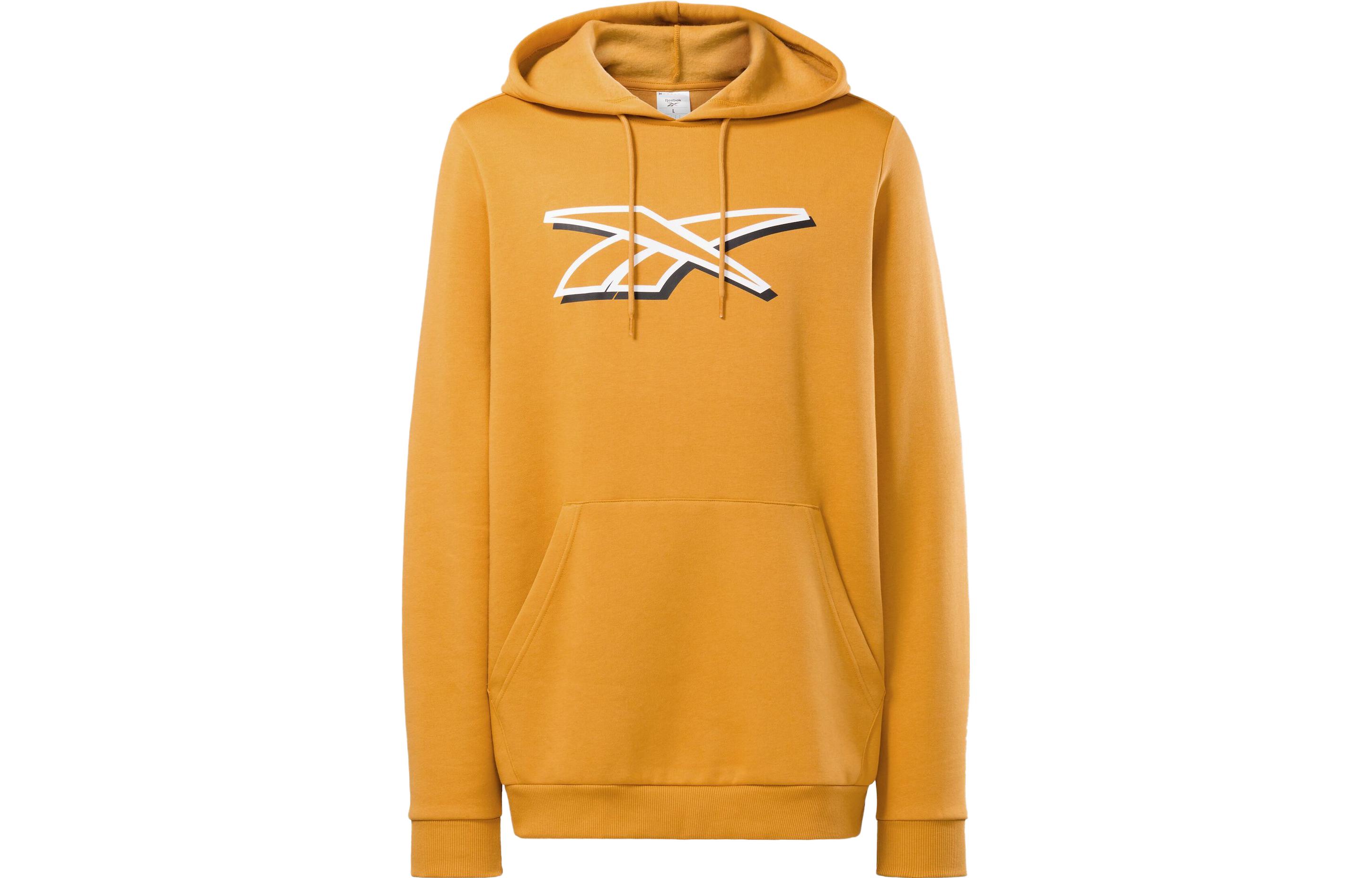 Reebok Identity Logo Loose-Fit Hoodie Mustard Yellow 100071362