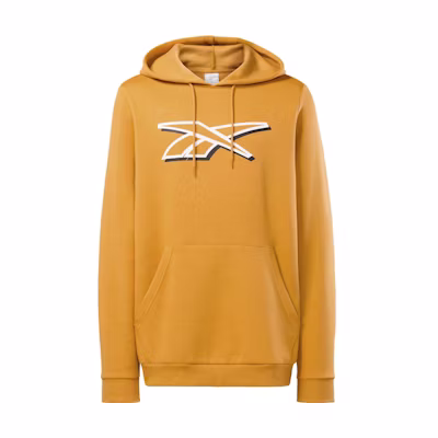 Reebok Identity Logo Loose-Fit Hoodie Mustard Yellow 100071362