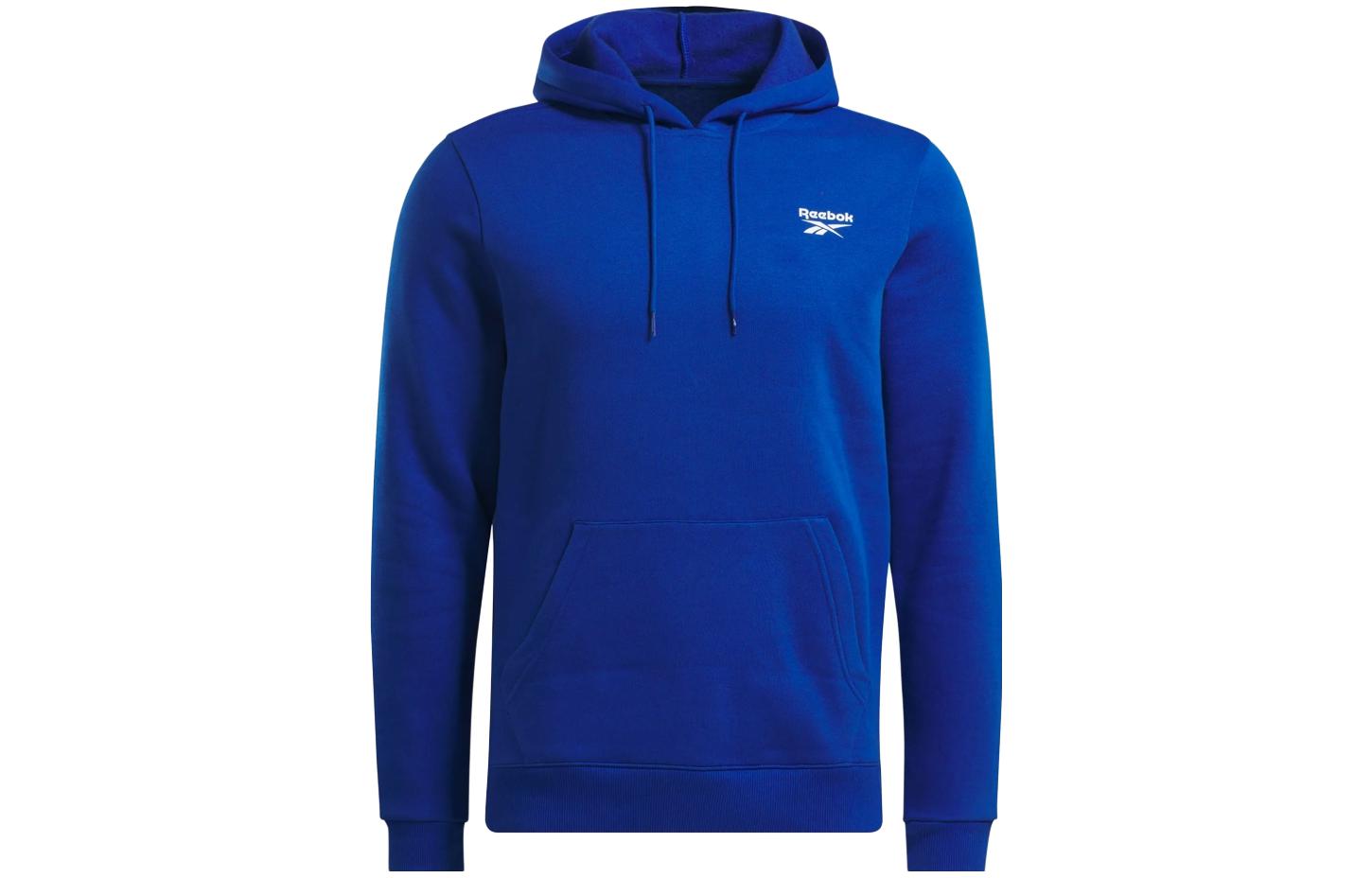 Reebok Identity Logo Print Hoodie Blue 100071611