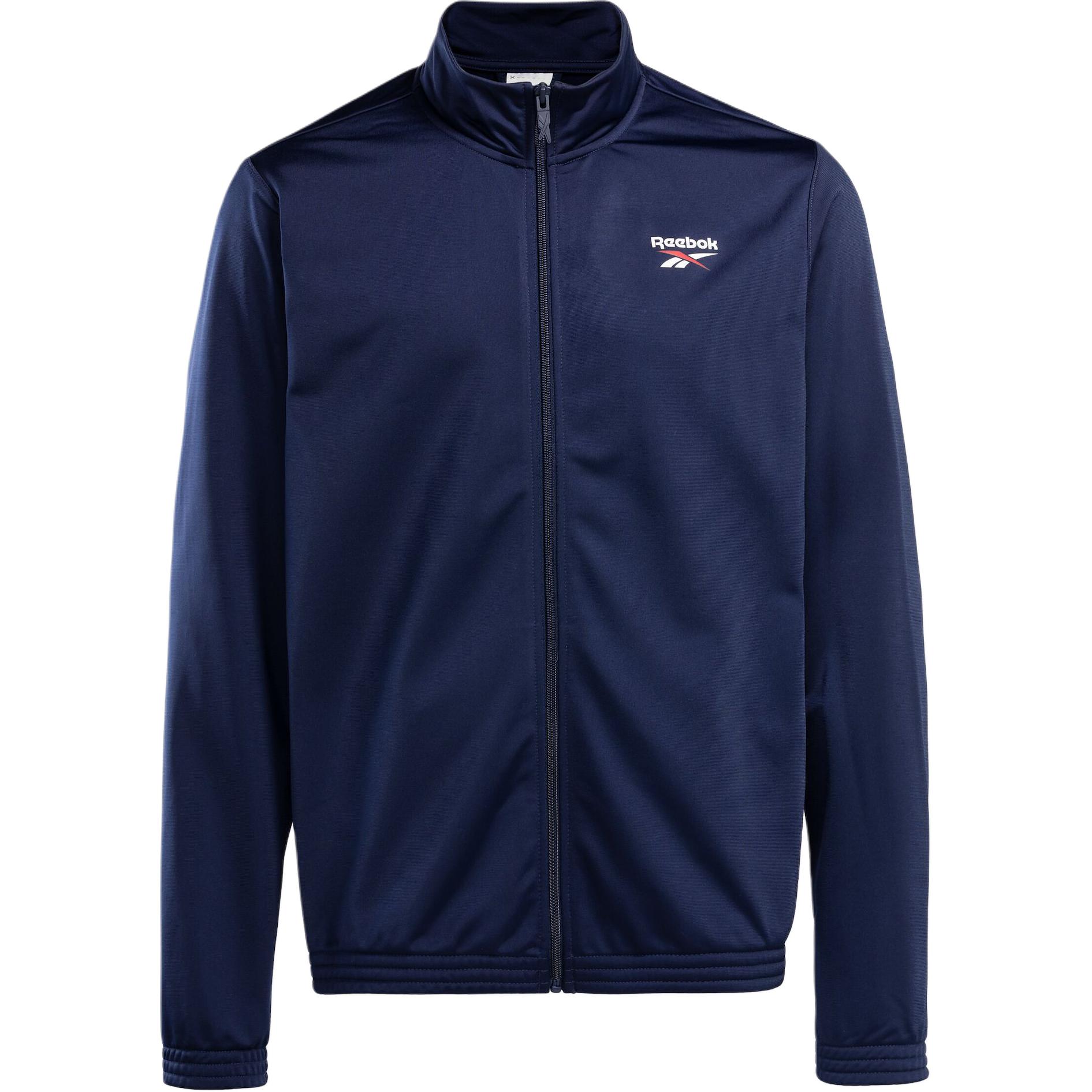 Reebok Identity Small Logo Track Jacket Vector Navy Unisex Casual High Collar 23357254