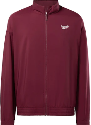 Reebok Identity Track Jacket Maroon Red with Logo Print and Zip Front 100071250 Buy Reebok Identity Track Jacket Maroon Red with Logo Print and Zip Front 100071250
