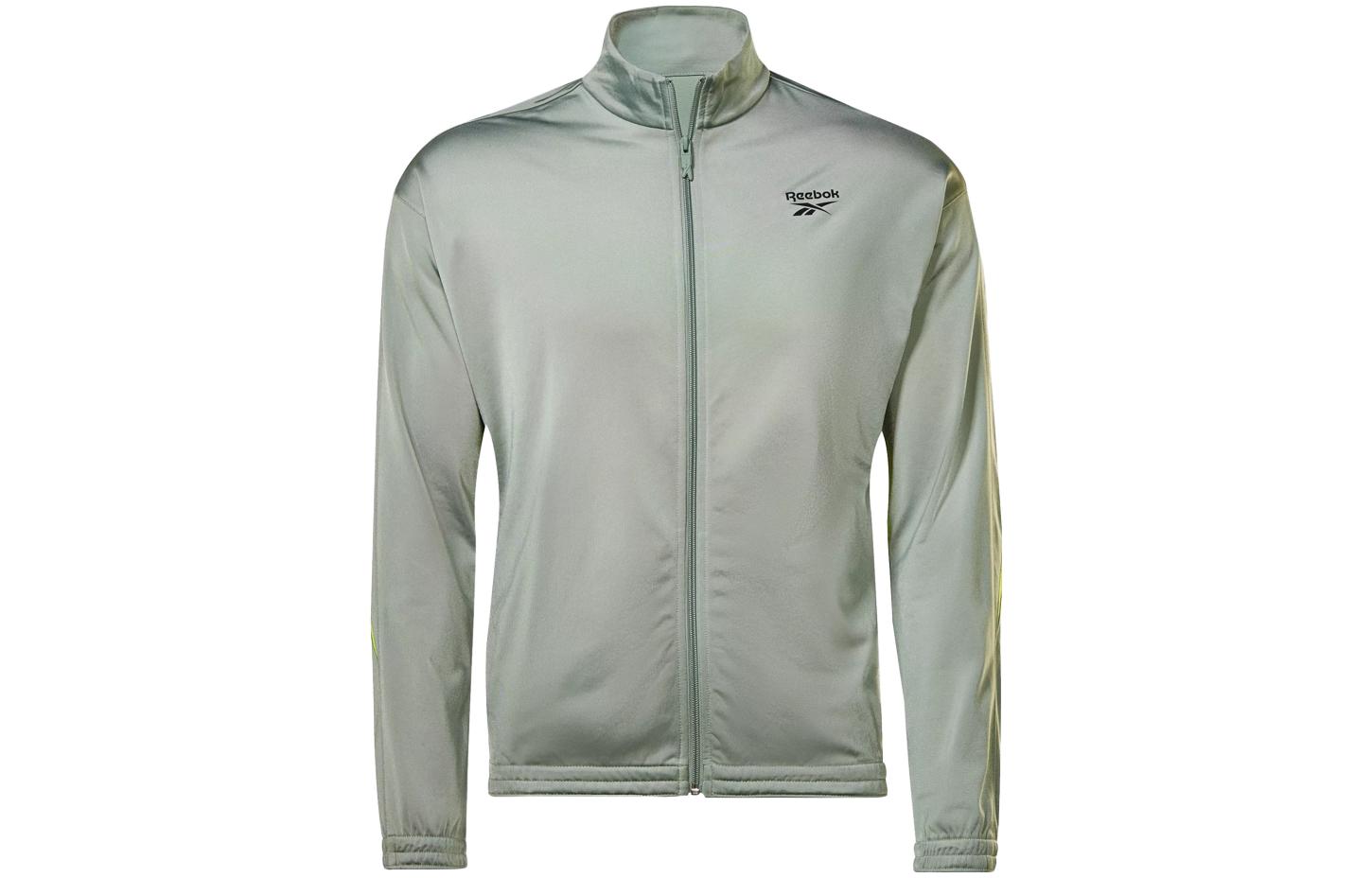 Reebok Identity Vector Logo Printed Zip-Up Jacket Unisex - Gray 100063235