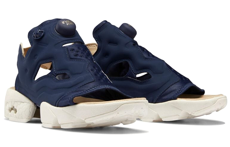 Lookbook リーボック インスタポンプ フューリー サンダル (紺) GW4827