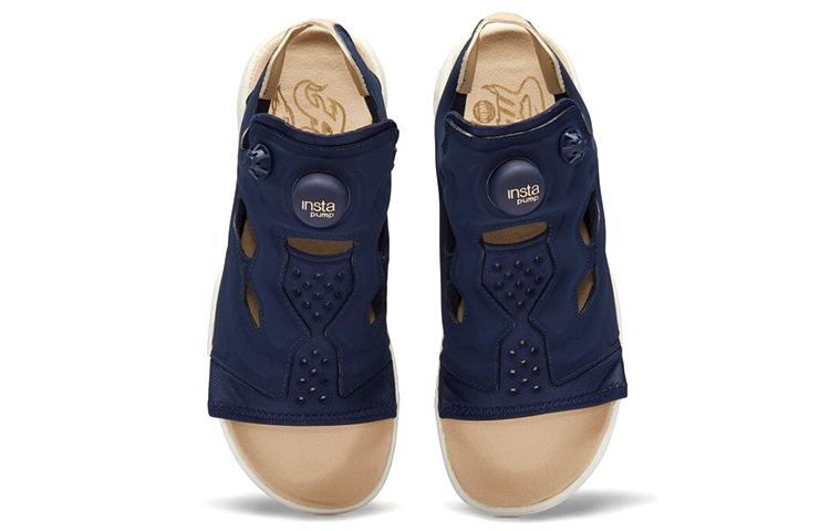 Shop リーボック インスタポンプ フューリー サンダル (紺) GW4827