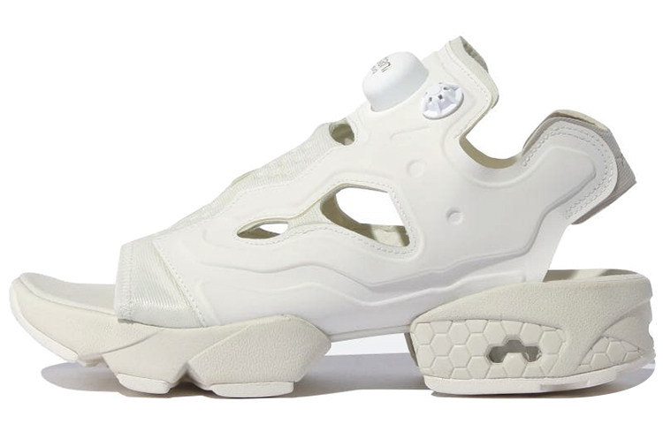 Reebok Insta Pump Fury 'White Cut-Out Chunky Sandal' GW4828