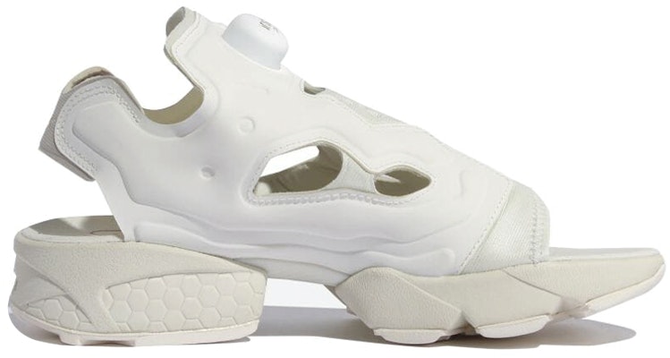 Reebok Insta Pump Fury 'White Cut-Out Chunky Sandal' GW4828 Order Reebok Insta Pump Fury 'White Cut-Out Chunky Sandal' GW4828