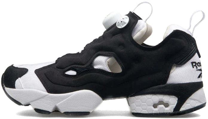 锐步 Insta PUMP Fury OG 镂空拼接鞋/黑白男女运动鞋 M48559 Buy 锐步 Insta PUMP Fury OG 镂空拼接鞋/黑白男女运动鞋 M48559