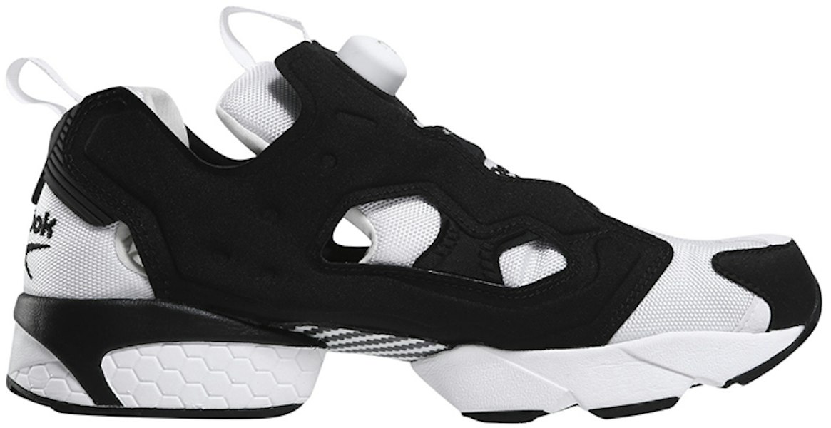 锐步 Insta PUMP Fury OG 镂空拼接鞋/黑白男女运动鞋 M48559 Lookbook 锐步 Insta PUMP Fury OG 镂空拼接鞋/黑白男女运动鞋 M48559