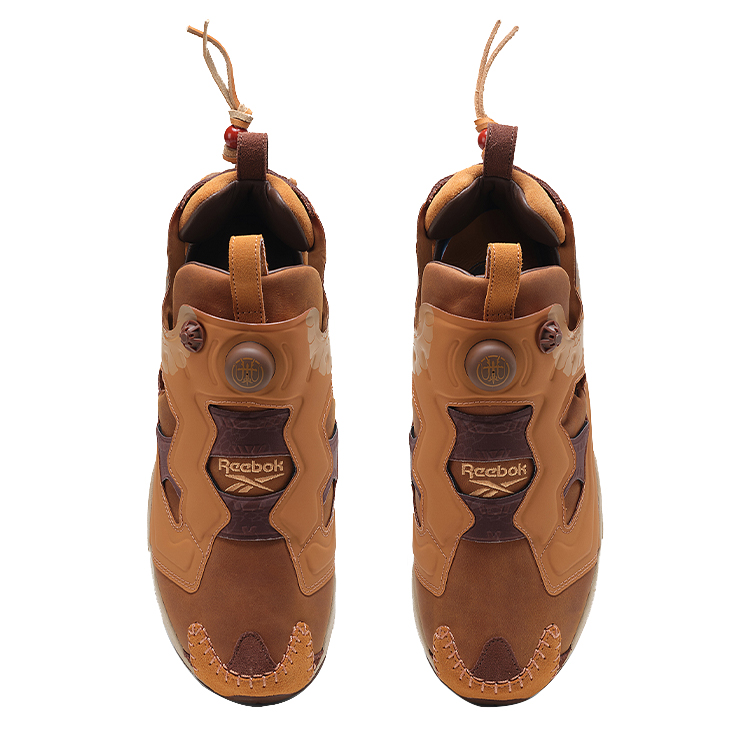 Lookbook Reebok Instapump Fury 94 CNY龍年限定 復古充氣 跑步鞋 男女通用 棕/褐/米