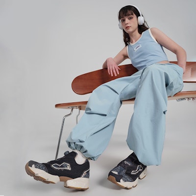Reebok Instapump Fury 舒適簡約防滑耐磨 低幫跑步鞋 男女同款 黑白 Details for Reebok Instapump Fury 舒適簡約防滑耐磨 低幫跑步鞋 男女同款 黑白