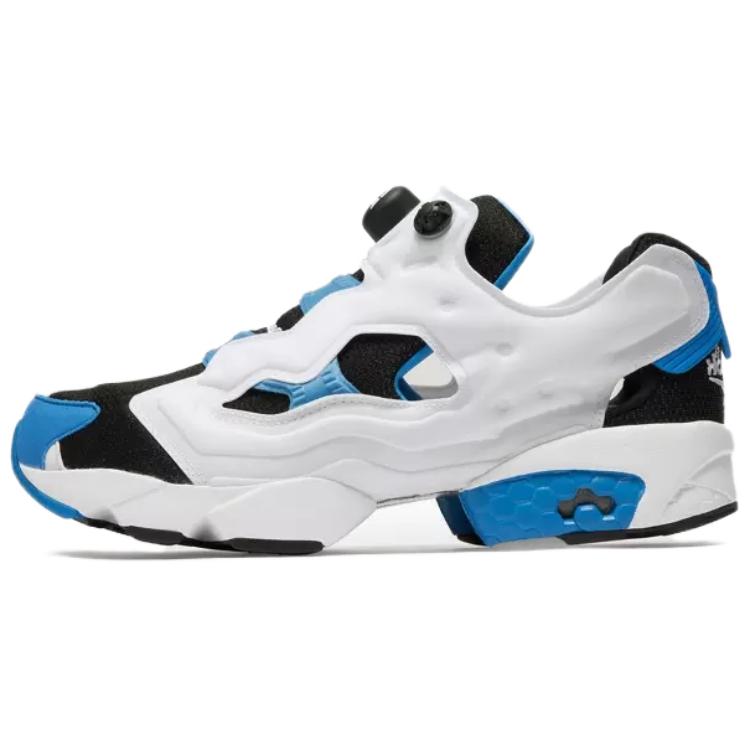 Buy Reebok INSTAPUMP FURY 94 充氣復古防滑包覆性 中筒 休閒跑步鞋 男女款 白藍黑色