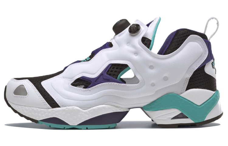 Buy 锐步 InstaPump Fury 95 黑色经典青绿色球鞋 GX9431