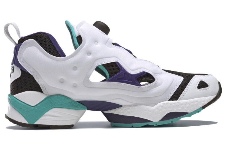 Order 锐步 InstaPump Fury 95 黑色经典青绿色球鞋 GX9431