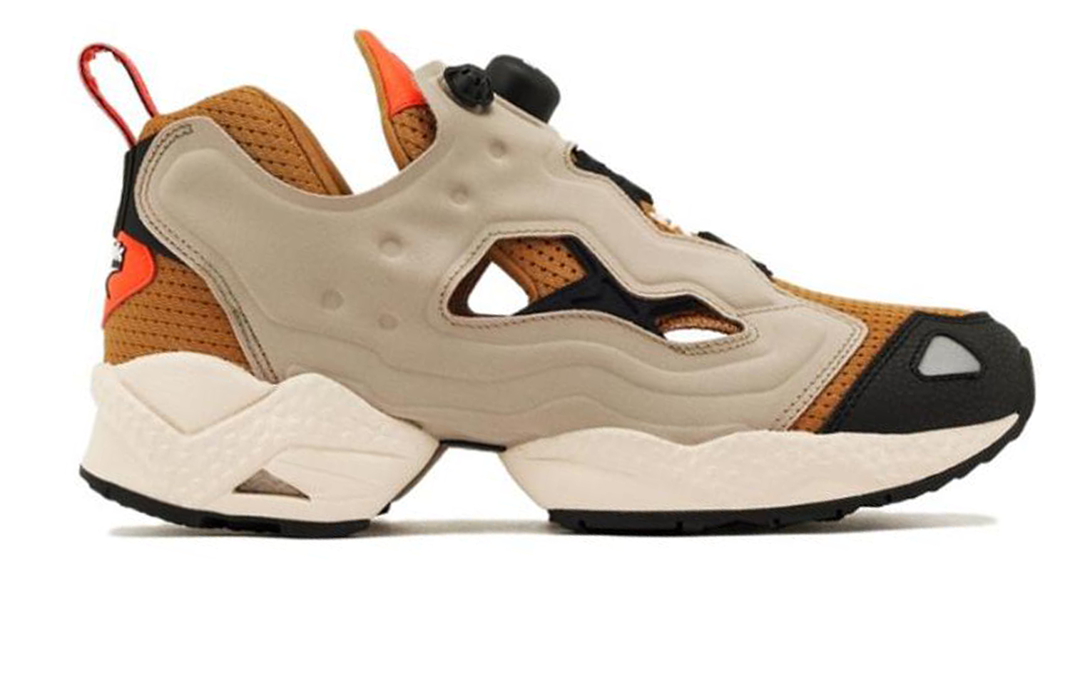 Reebok InstaPump Fury 95 'Court Brown Neon Cherry' 圖 2