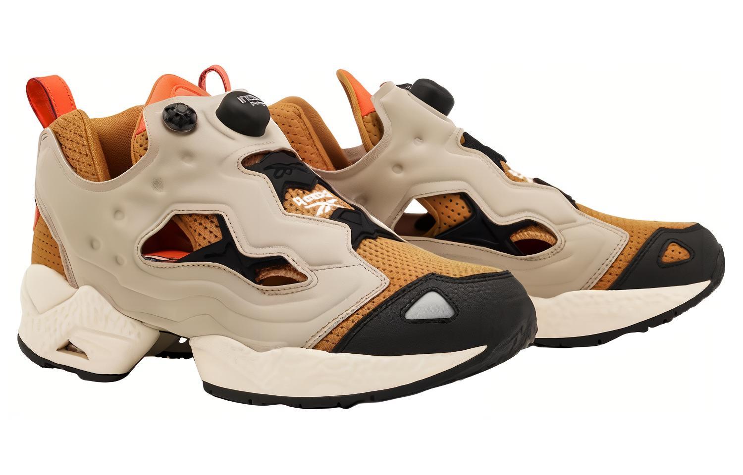 Reebok InstaPump Fury 95 'Court Brown Neon Cherry' 圖 4