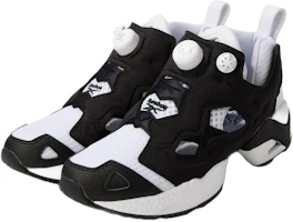 Shop Reebok Instapump Fury 95 舒適 防滑 低幫 跑步鞋 男款 黑白