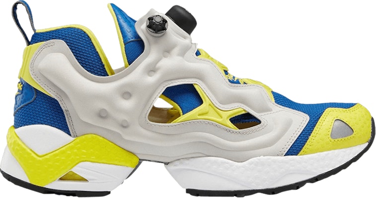 Reebok pump top fury yellow